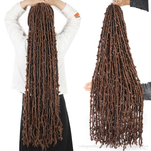 Synthetic Spring twist Marley Braids Hair for Distressed  Butterfly Locs faux  locs dreadlocks Crochet Hair Passion twist locs